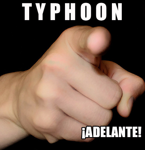 TYPHOON_¡ADELANTE!_500x500
