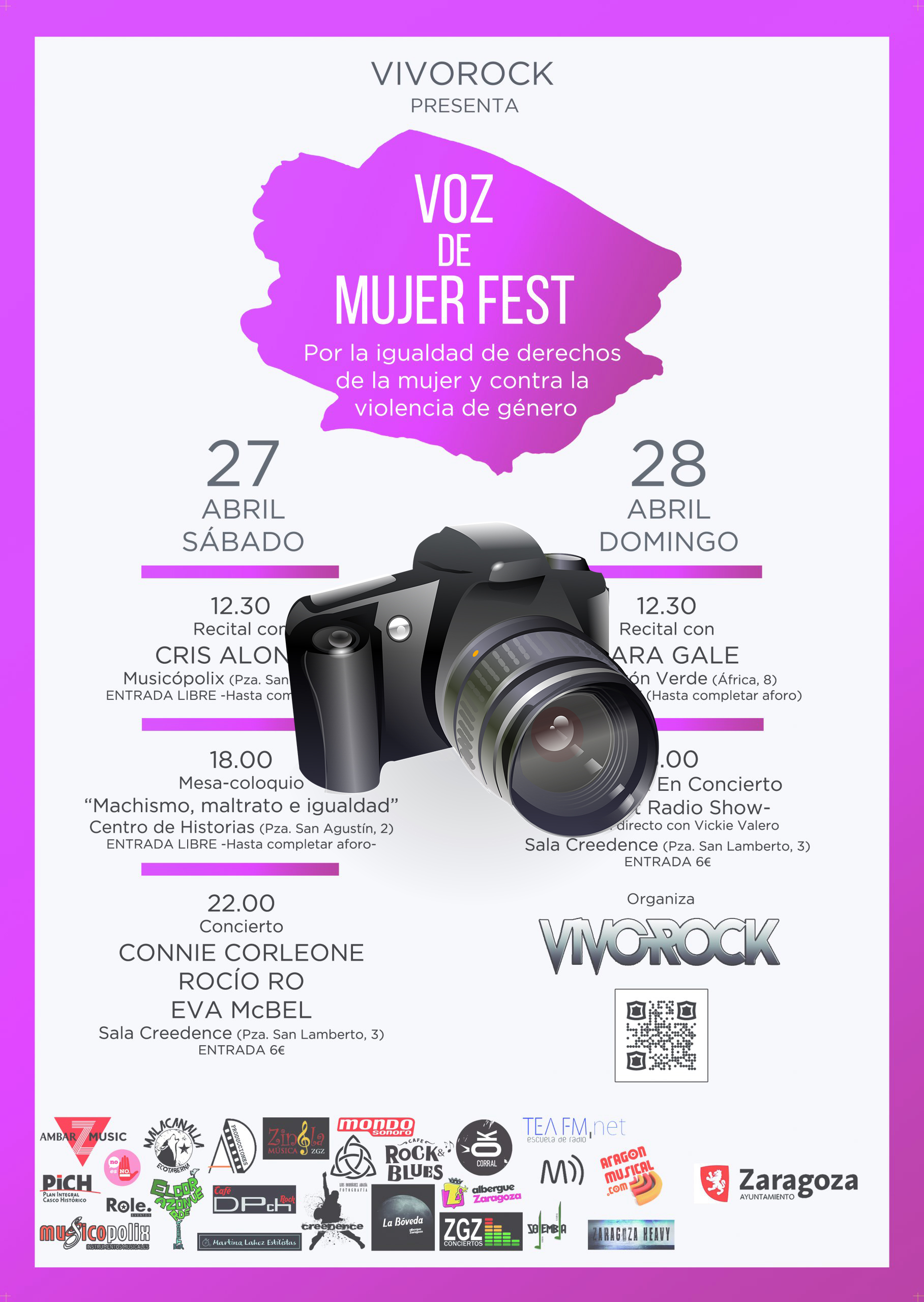 Sesión fotográfica Voz de Mujer Fest 1