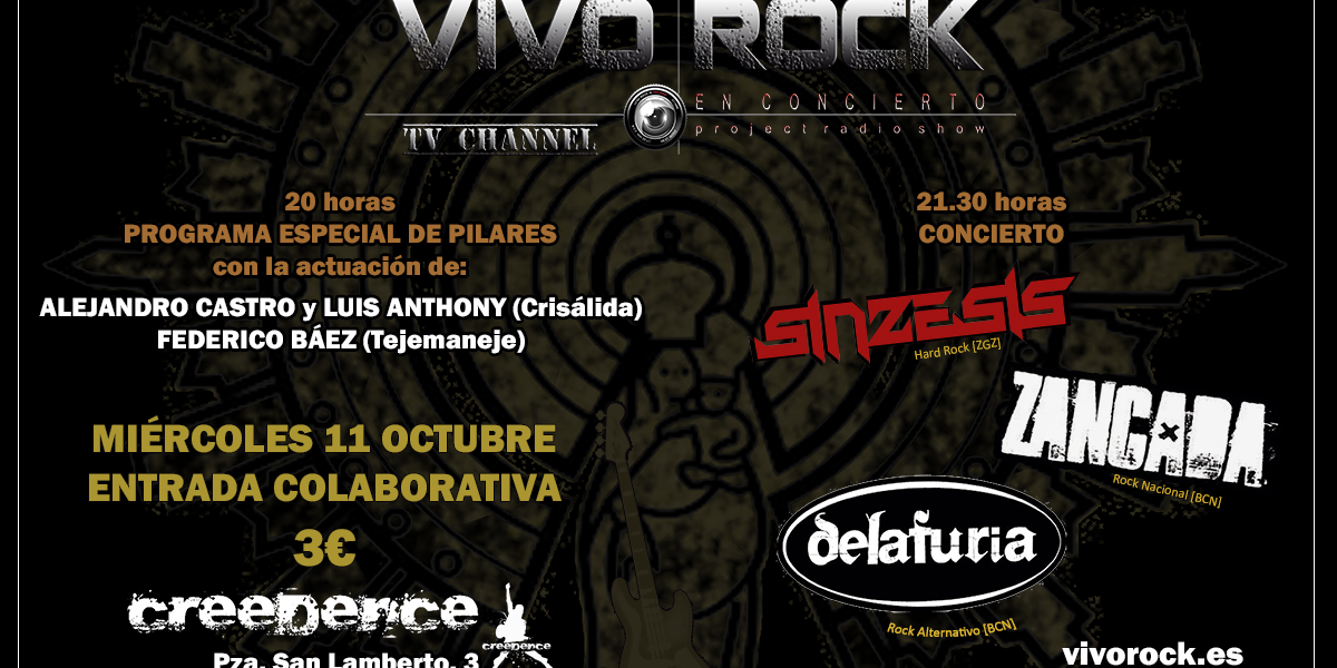 Vivo Rock En Concierto Especial Pilares '17
