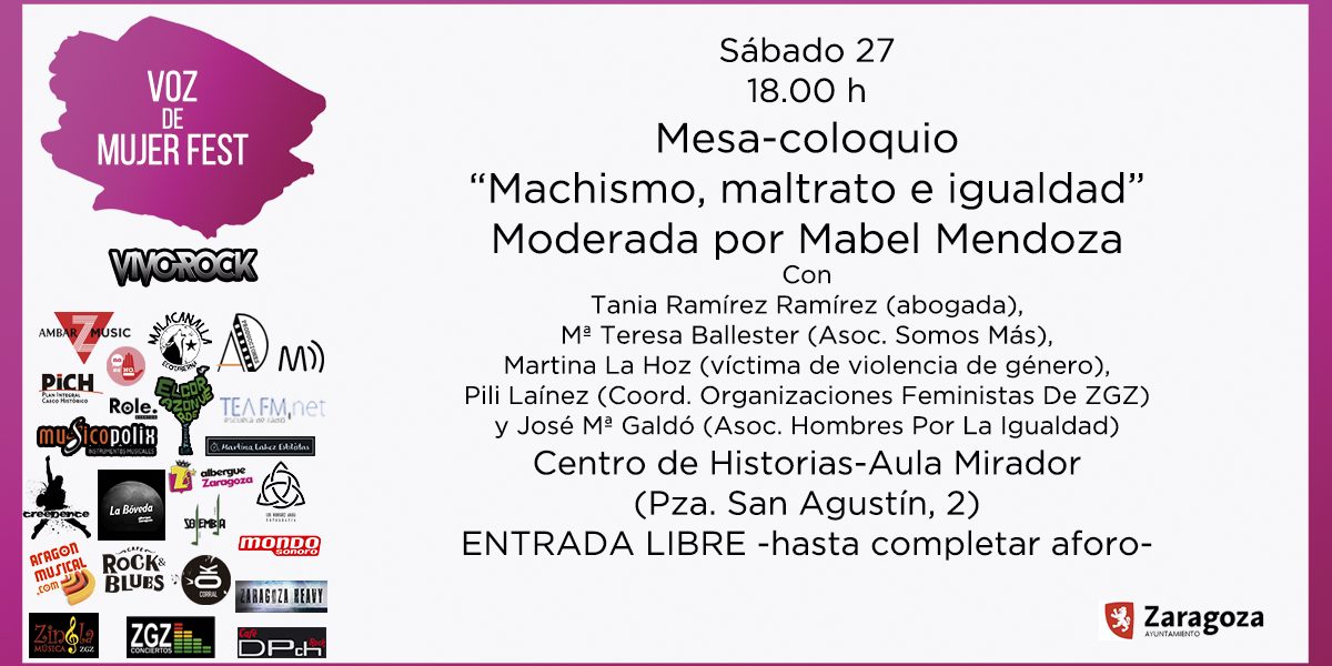 Mesa redonda "Machismo, Maltrato e Igualdad"