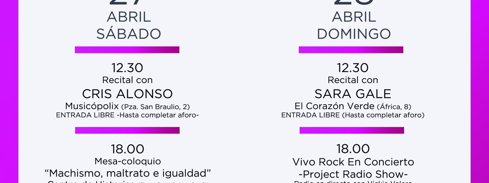 Cartel VDMF definitivo