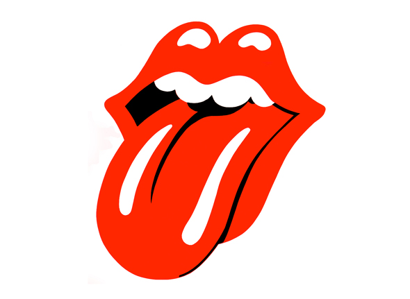 La ya más que icónica y tradicional lengua de The Rolling Stones.