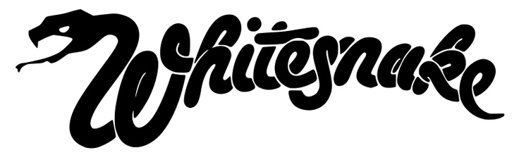 El inconfundible logo de Whitesnake.