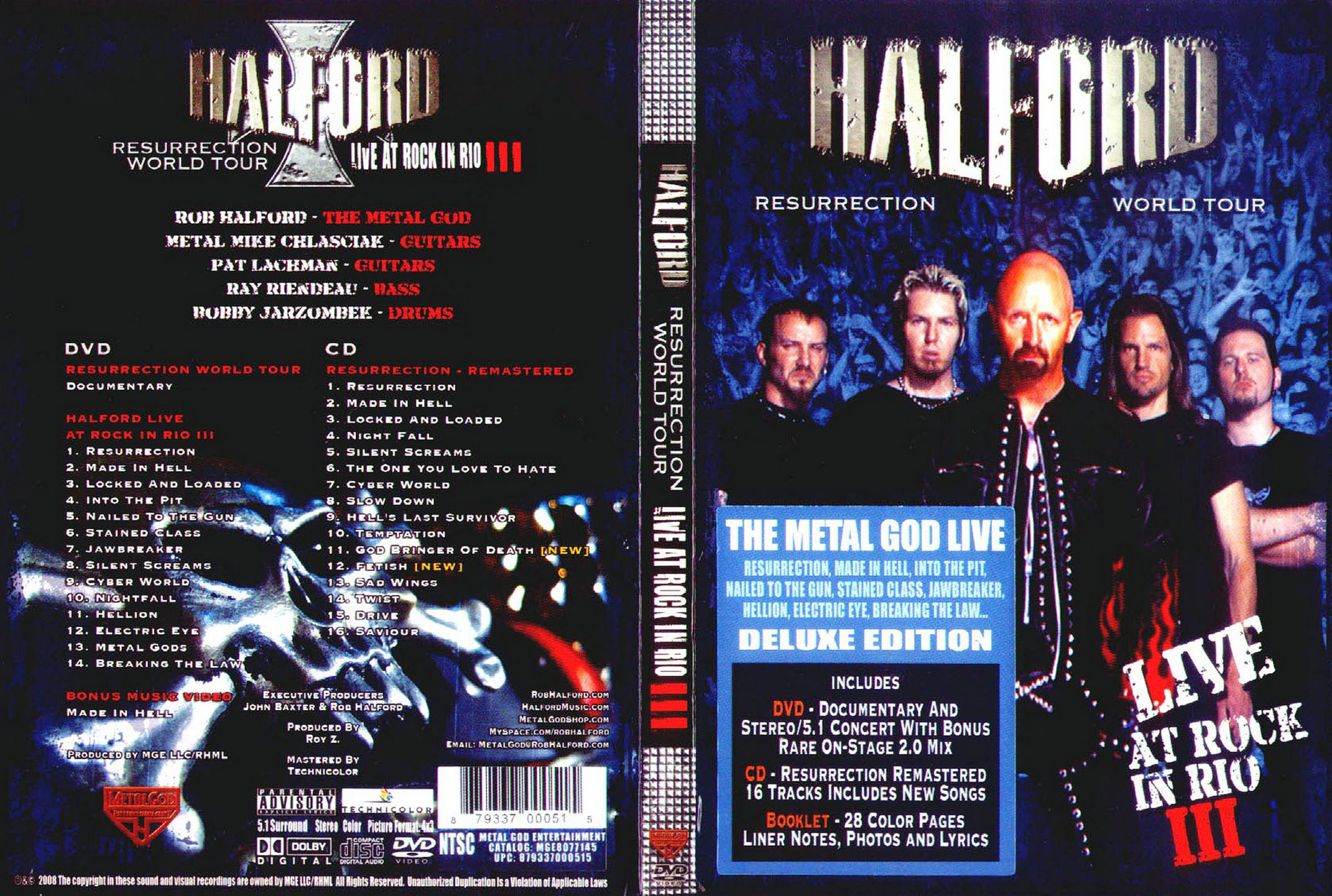 Halford: Portada de DVD 