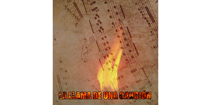 Diseño La Llama De Una Canción: Portada